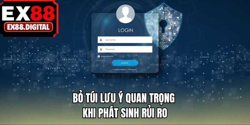 Bỏ túi lưu ý quan trọng khi phát sinh rủi ro